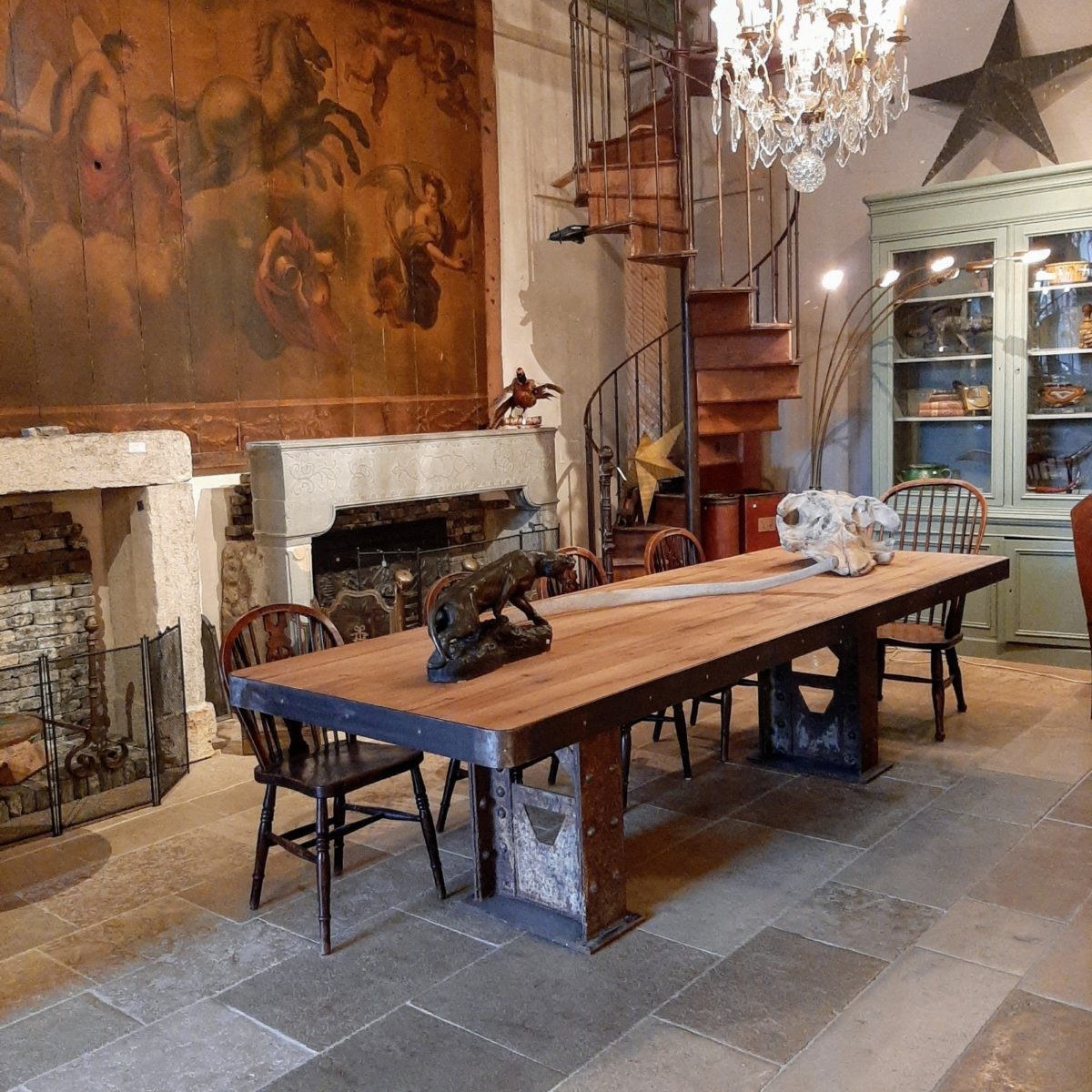 INDUSTRIAL DINING TABLE